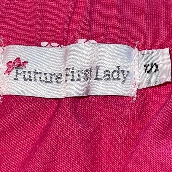 Future First Lady Pink & White Elephant mini skirt Sz. S - Picture 4 of 10